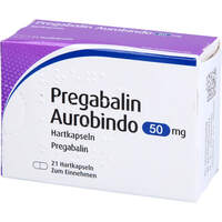 Pregabalin Aurobindo 50 mg Hartkapseln, 21 Stk., PUREN Pharma GmbH & Co. KG