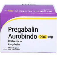 Pregabalin Aurobindo 200 mg Hartkapseln, 84 Stk., PUREN Pharma GmbH & Co. KG