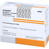 Cosopt 20 mg/ml + 5 mg/ml Augentropfen, 3x5 ml, Fd Pharma GmbH