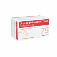 Clopidogrel axcount 75 mg Filmtabletten, 100 st, Axcount Generika GmbH