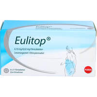 Eulitop 0.10 mg/0.02 mg Filmtabletten, 6x21 st, PUREN Pharma GmbH & Co. KG