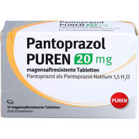 Pantoprazol PUREN 20 mg magensaftresist. Tabletten, 14 Stk., PUREN Pharma GmbH & Co. KG