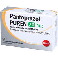 Pantoprazol PUREN 20 mg magensaftresist. Tabletten, 14 Stk., PUREN Pharma GmbH & Co. KG