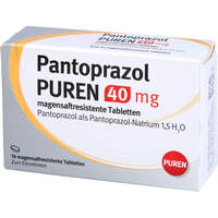 Pantoprazol PUREN 40 mg magensaftresist. Tabletten, 14 Stk., PUREN Pharma GmbH & Co. KG