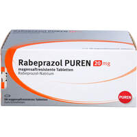 RABEPRAZOL PUREN 20mg magensaftres.Tabletten, 98 st, PUREN Pharma GmbH & Co. KG