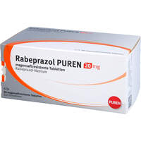 RABEPRAZOL PUREN 20mg magensaftres.Tabletten, 98 st, PUREN Pharma GmbH & Co. KG