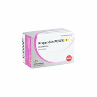 Risperidon PUREN 2 mg Filmtabletten, 50 Stk., PUREN Pharma GmbH & Co. KG