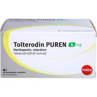 Tolterodin PUREN 4 mg Hartkapseln retardiert, 98 st, PUREN Pharma GmbH & Co. KG