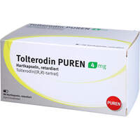 Tolterodin PUREN 4 mg Hartkapseln retardiert, 98 st, PUREN Pharma GmbH & Co. KG