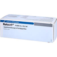 Retacrit 4.000 I.E./0.4ml Inj.-Lsg.i.e.Fertigspr., 6 st, Emra-Med Arzneimittel GmbH