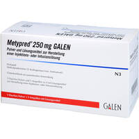 Metypred 250 mg GALEN, 5x1 st, Galenpharma GmbH