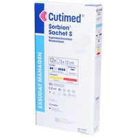 CUTIMED SORBION SACHET S 12x5cm, 12 st, Bsn Medical GmbH