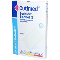 CUTIMED SORBION SACHET S 30x20cm, 12 st, Bsn Medical GmbH