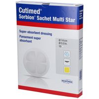 CUTIMED SORBION SACHET MULTISTAR D 14cm, 10 st, Bsn Medical GmbH