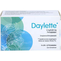 Daylette 0.02 mg/3 mg Filmtabletten, 6x28 Stk., kohlpharma GmbH