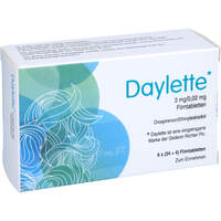 Daylette 0.02 mg/3 mg Filmtabletten, 6x28 Stk., kohlpharma GmbH