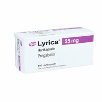 LYRICA 25 mg Hartkapseln, 100 st, Orifarm GmbH