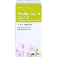 Desloratadin Aristo 0.5mg/ml Lösung zum Einnehmen, 50 ml, Aristo Pharma GmbH