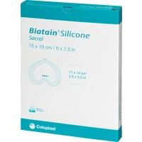 Biatain Silicone Schaumverb. Sakrum klein 15x19 cm, 5 Stück, Coloplast GmbH