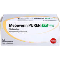 Mebeverin PUREN 135mg Filmtabletten, 50 Stk., PUREN Pharma GmbH & Co. KG