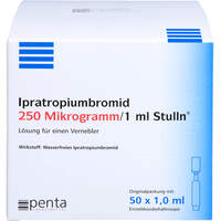 Ipratropiumbromid 250ug/1 ml Stulln Verneblerlsg., 50x1.0 ml, Penta Arzneimittel GmbH
