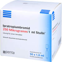 Ipratropiumbromid 250ug/1 ml Stulln Verneblerlsg., 50x1.0 ml, Penta Arzneimittel GmbH