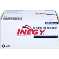 INEGY 10 mg/40 mg Tabletten B, 100 st, Docpharm GmbH