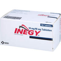 INEGY 10 mg/40 mg Tabletten B, 100 st, Docpharm GmbH