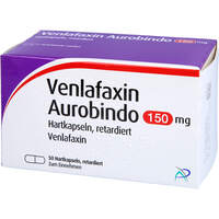 Venlafaxin Aurobindo 150 mg Hartkapseln retardiert, 50 st, PUREN Pharma GmbH & Co. KG