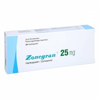 Zonegran 25 mg Hartkapseln, 28 st, Axicorp Pharma GmbH