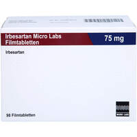 Irbesartan Micro Labs 75mg Filmtabletten, 98 st, Micro Labs GmbH