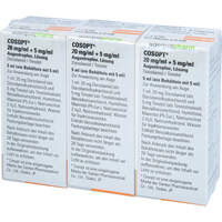 Cosopt 20mg/ml + 5 mg/ml Augentropfen, 3x5 ml, Adequapharm GmbH
