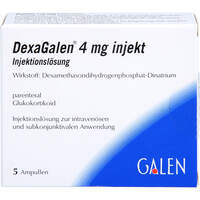 DexaGalen 4mg injekt, 5x1 ml, Galenpharma GmbH