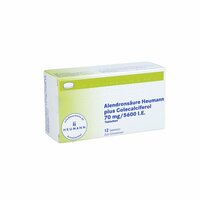 Alendronsäure Heu plus Colecalcif. 70 mg/5600 I.E., 12 st, Heumann Pharma GmbH & Co. Generica KG