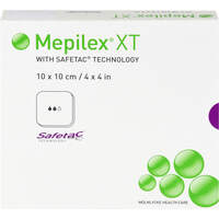 MEPILEX XT 10x10 cm Schaumverband, 5 st, Tora Pharma GmbH