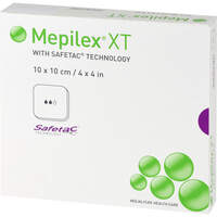 MEPILEX XT 10x10 cm Schaumverband, 5 st, Tora Pharma GmbH
