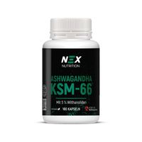 NEX Nutrition Ashwagandha KSM-66, 180 st, Ascopharm GmbH