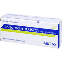 Tolterodin Aristo 2mg Filmtabletten, 50 Stk., Aristo Pharma GmbH
