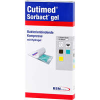 CUTIMED Sorbact Gel Kompressen 7.5x15cm, 12 Stk., Tora Pharma GmbH
