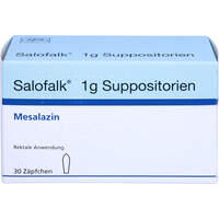 SALOFALK 1 g Suppositorien, 30 Stk., Orifarm GmbH