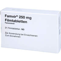 Famvir 250 mg, 21 st, 2care4 Aps