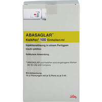 Abasaglar 100 E/ml Injektionslösung KwikPen, 10x3 ml, kohlpharma GmbH