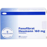 Fenofibrat Heumann 160 mg Filmtabletten, 30 st, Heumann Pharma GmbH & Co. Generica KG