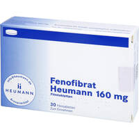 Fenofibrat Heumann 160 mg Filmtabletten, 30 st, Heumann Pharma GmbH & Co. Generica KG