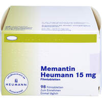Memantin Heumann 15 mg Filmtabletten, 98 st, Heumann Pharma GmbH & Co. Generica KG