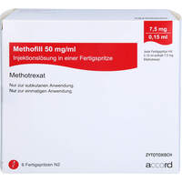 Methofill 7.5mg (50mg/ml) Inj.-Lsg.i.e.Fertigspr., 6 Stk., Accord Healthcare GmbH