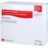 Methofill 7.5mg (50mg/ml) Inj.-Lsg.i.e.Fertigspr., 6 Stk., Accord Healthcare GmbH