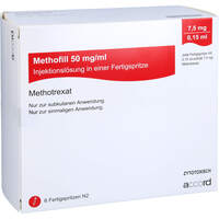 Methofill 7.5mg (50mg/ml) Inj.-Lsg.i.e.Fertigspr., 6 Stk., Accord Healthcare GmbH