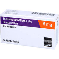 Escitalopram-Micro Labs 5 mg Filmtabletten, 50 Stk., Micro Labs GmbH