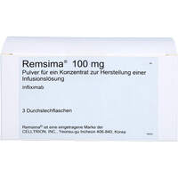 Remsima 100 mg Plv.f.e.Konz.z.Herst.e.Inf.-Lsg., 3 Stk., CC Pharma GmbH